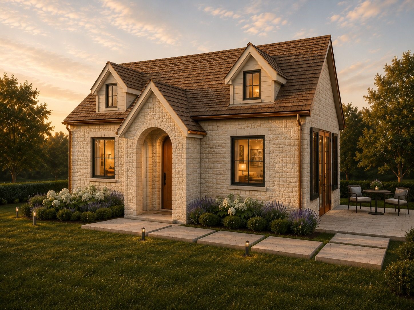 Guest cottage · Kruglak Residence (rendering)