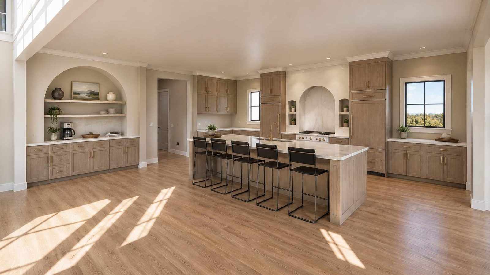 Kitchen · Kruglak Residence (rendering)