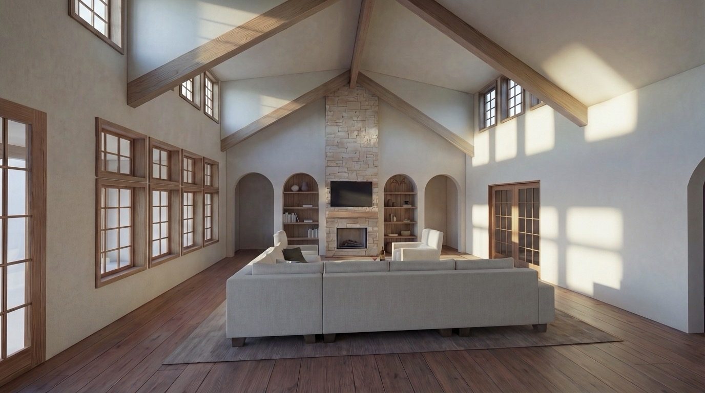 Family room · Malinka 141 (rendering)