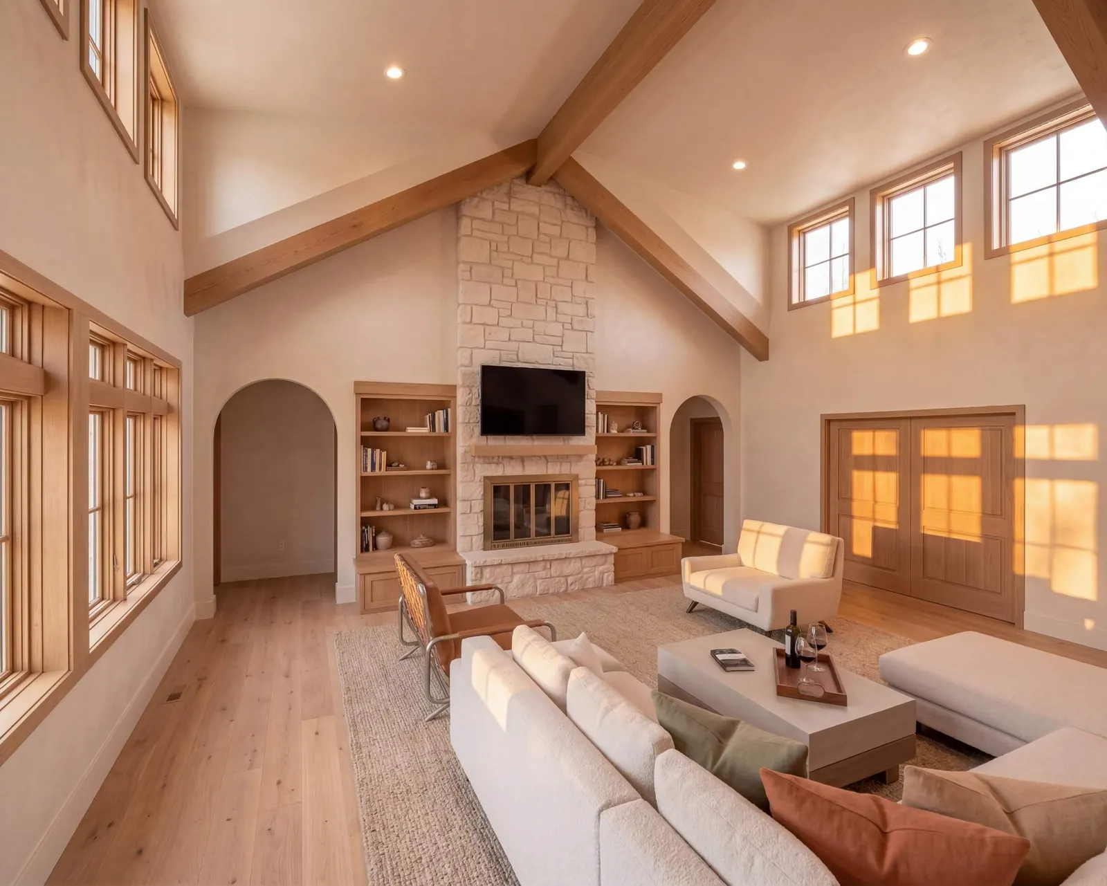 Great room, Malinka 141 (rendering)